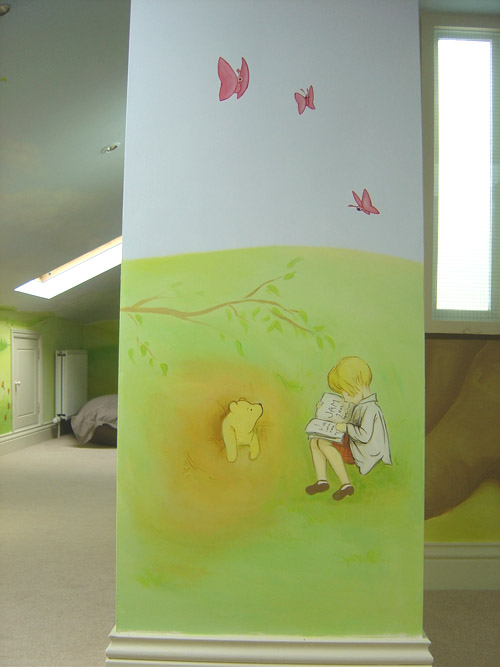 childrens wall mural