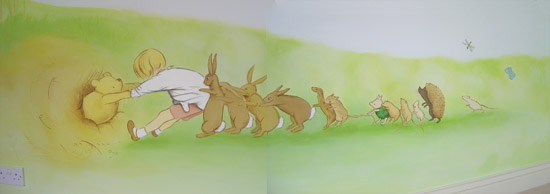 kids wall mural